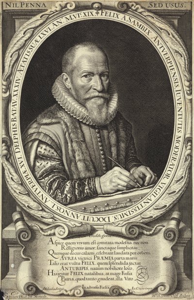 Portrait of Felix van Sambix by Michiel Jansz van Mierevelt