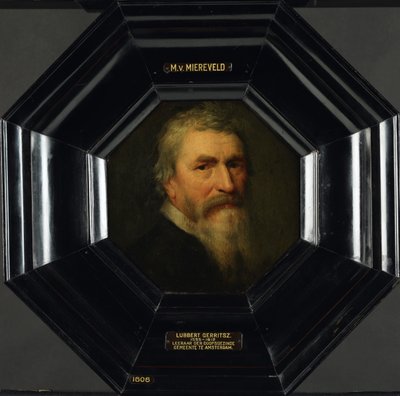 Portrait of Lubbert Gerritsz, c.1607 by Michiel Jansz. van Mierevelt