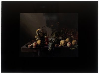 Still Life with Fruits and Grapes by Michiel Simons