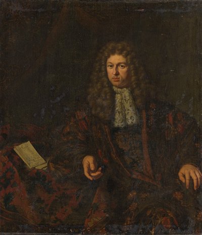Portrait of Nicolaes Witsen (1641-1717) by Michiel van Musscher (signed by artist)