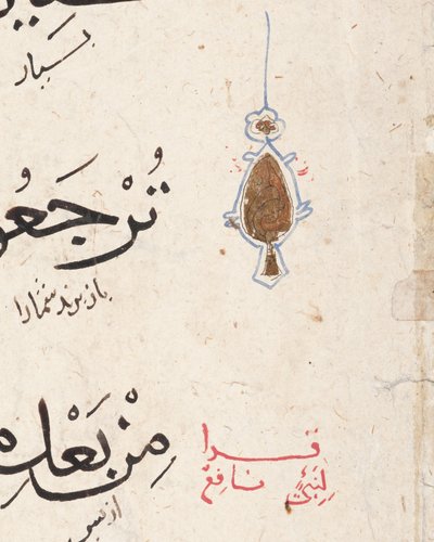 Page of a Koran by Middle Eastern School