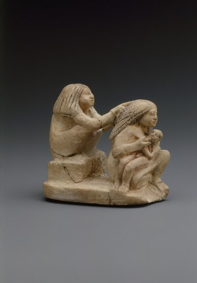 Group of two women and a child, c.1981–1500 BC by Middle Kingdom Egyptian