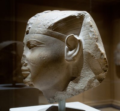 Head of a King, Possibly Seankhkare Mentuhotep III by Middle Kingdom Egyptian