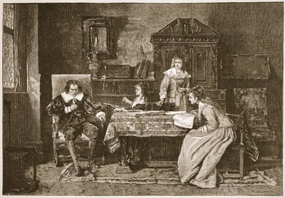 Milton Dictating 