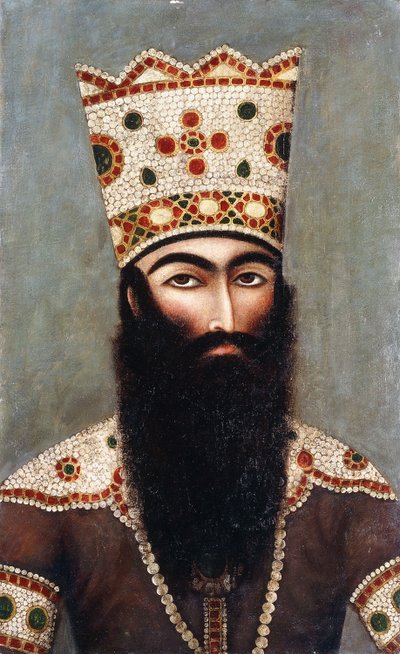 Qajar Royal Portrait; Probably Fath 