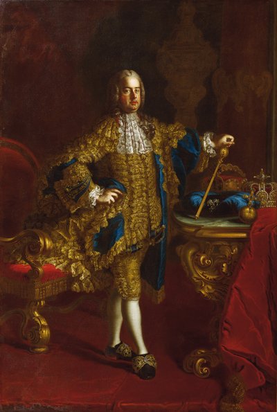 Portrait of Emperor Francis I of Austria, Between 1745 and 1765 by Mijtens