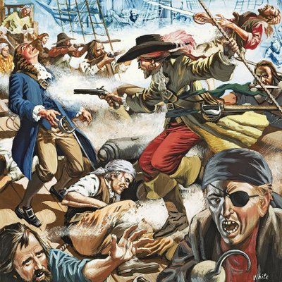 Pirates by Mike (20th century) White