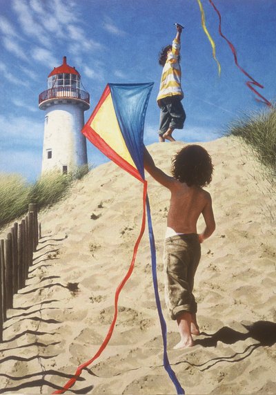 Towards the Lighthouse by Mike Briscoe