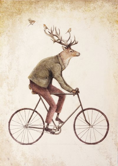 Even a Gentleman Rides by Mike Koubou