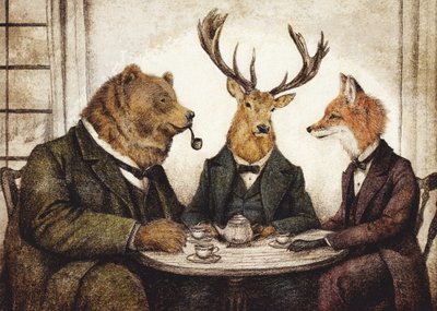 Tea Time by Mike Koubou