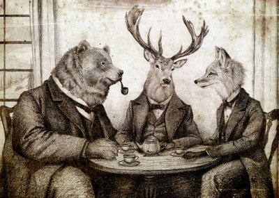 Woodland Gentlemen by Mike Koubou