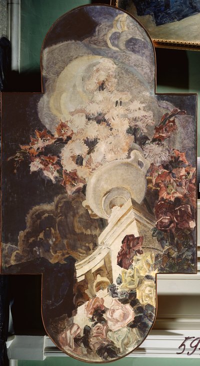 Chrysanthemums by Mikhail Aleksandrovich Vrubel
