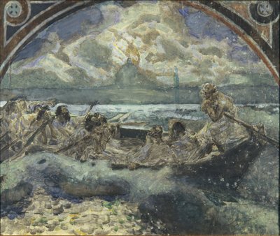 Jesus Walks on Water by Mikhail Aleksandrovich Vrubel