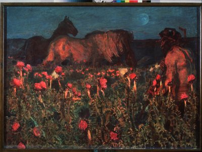 Night Is Coming by Mikhail Aleksandrovich Vrubel