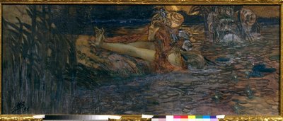 The Separation of the Sea King and Princess Volkhova (Scene from the Opera Sadko) by Mikhail Aleksandrovich Vrubel