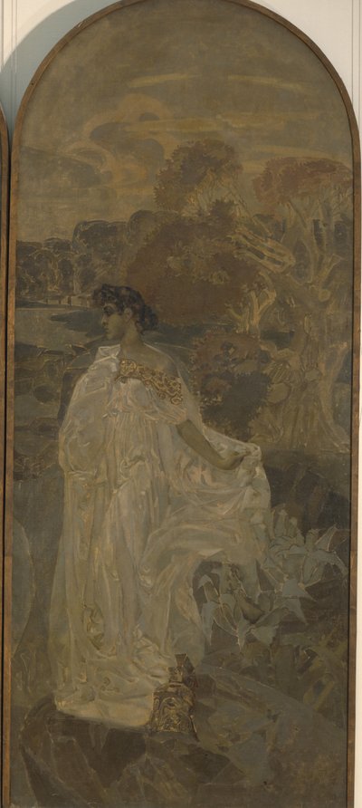 Minerva Triptych: The Judgment of Paris, 1893 by Mikhail Aleksandrovich Vrubel