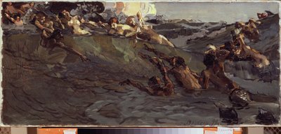 Playing Naiads and Tritons by Mikhail Aleksandrovich Vrubel