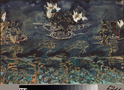 Water Lilies by Mikhail Aleksandrovich Vrubel