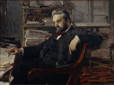 Portrait of Konstantin Dmitryevich Artsybushev 1849-1901, 1897 by Mikhail Aleksandrovich Vrubel