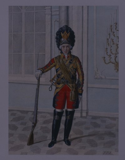 Officer of the Life Guards Cavalry Regiment by Mikhail Ivanovich Terebenev