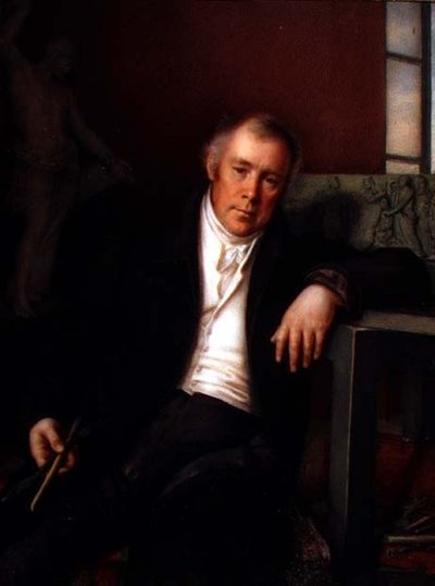 Portrait of Vasili Ivanovich Demut-Malinovsky (1779-1846) 1830 by Mikhail Ivanovich Terebenev