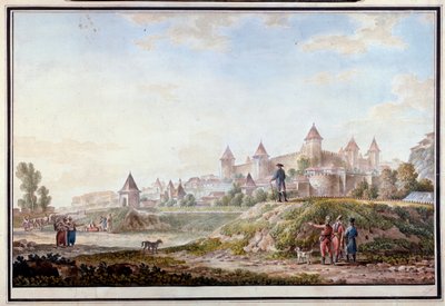 View of the Fortress of Tighina in Bendery, Moldova by Mikhail Matveevich Ivanov