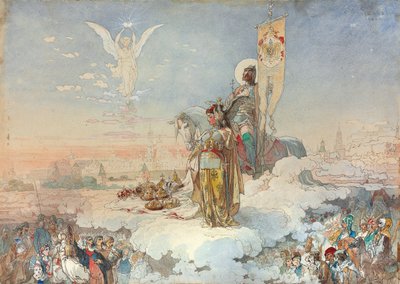 The Coronation of Alexander III by Mikhail Mikishchin
