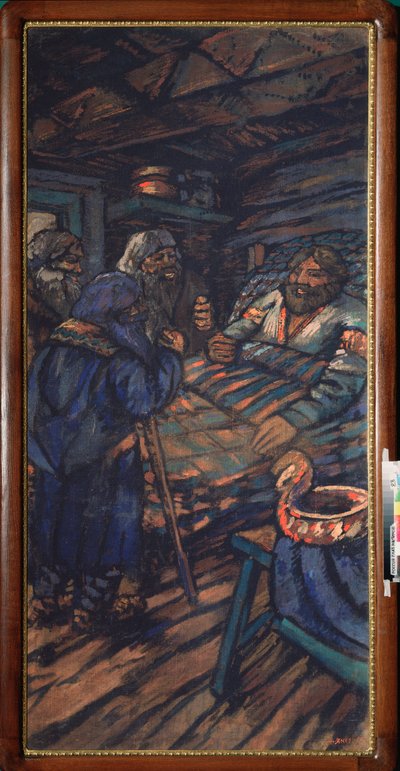 The Wedding of the Grand Duke Vladimir I Svyatoslavich by Mikhail Nikolayevich Yakovlev
