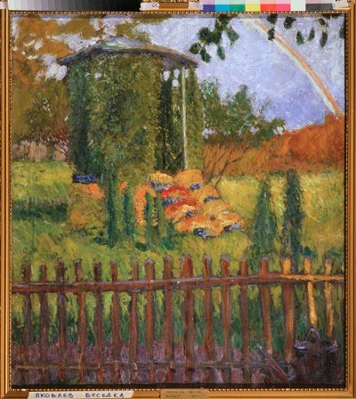 A Garden Arbour by Mikhail Nikolayevich Yakovlev