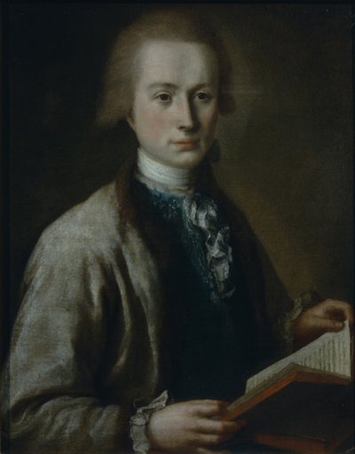 Portrait of Alexei Grigoryevich Spiridov 1753-1828, 1772 by Mikhail Shibanov
