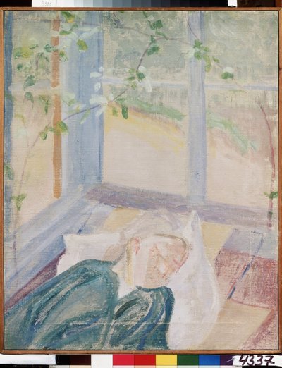 Portrait of the artist Y. Guro, artist