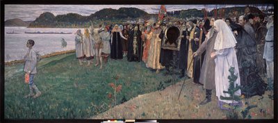 In Russia, The Folk Soul by Mikhail Vasilievich Nesterov