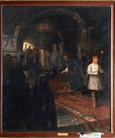 The Supplicants at the Court Of The Tsar by Mikhail Vasilievich Nesterov