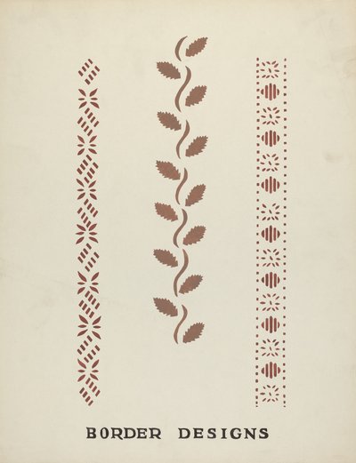 Border Designs from Proposed Portfolio 