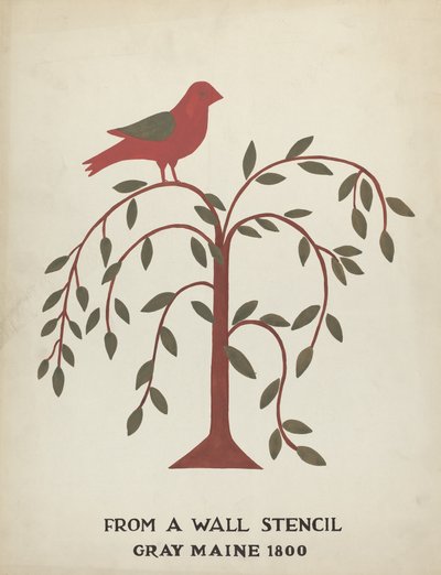 Design from Gray, Maine 1800 (no. 1): From Proposed Portfolio 