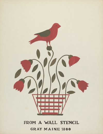 Design from Gray, Maine 1800 (no. 2): From Proposed Portfolio 
