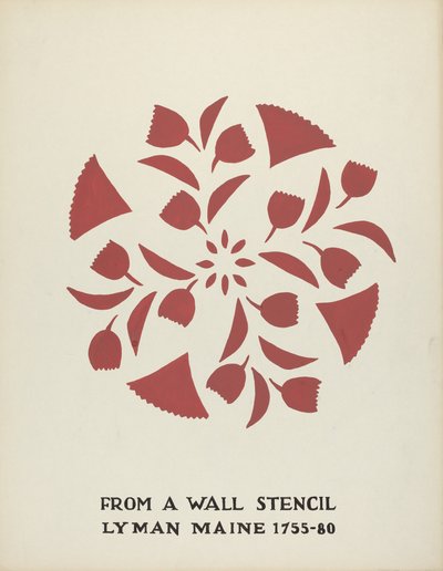 Design from Lyman, Maine 1755-1780: From Proposed Portfolio 