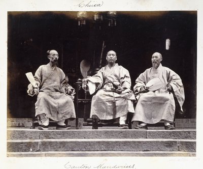Canton Mandarins, circa 1860s by Milton M. Miller