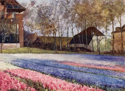 A Dutch Garden in Spring by Mima Nixon