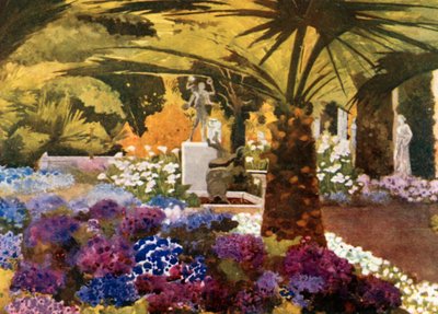 The Cinerarias, the Achilleion, Corfu by Mima Nixon
