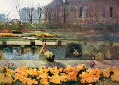 The Dutch Garden, Kensington Palace by Mima Nixon