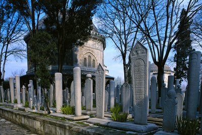 The Tomb of Suleyman I the Magnificent, Suleymaniye Mosque by Mimar Sinan