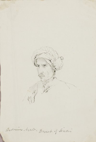 Bedouin Arab, Desert of Sinai by Miner Kilbourne Kellogg