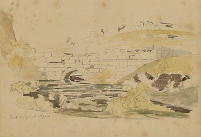 Greek Bridge at Azani by Miner Kilbourne Kellogg