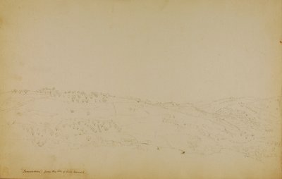 Jerusalem from the Hill of Evil Council by Miner Kilbourne Kellogg