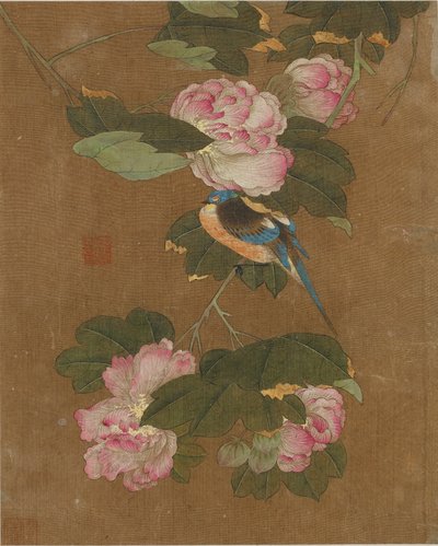 Ten pictures of birds and flowers by Ming Dynasty Chinese School
