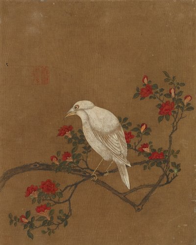 Ten pictures of birds and flowers by Ming Dynasty Chinese School