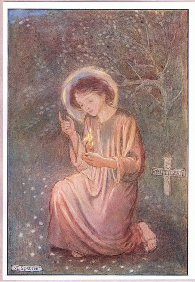 He knelt down on the dewy grass by Minnie Didbin Spooner