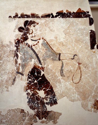 Minoan Civilization: Women in Worship (Detail) by Minoan