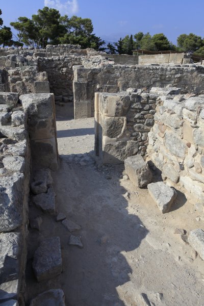 Minoan Archeological Site of Phaistos, The West Magazines by Minoan